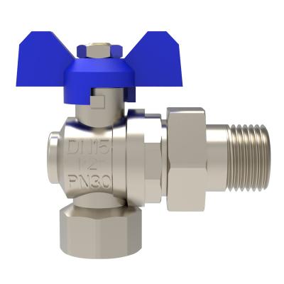 China General Premium Quality Brass Ball Valve With Connector China Manufacturer for sale