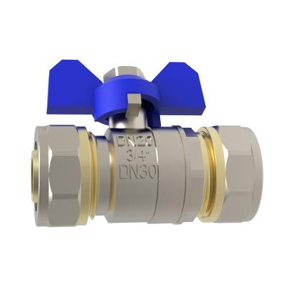 China Good Factory Direct Full Butterfly General Purchased High Quality Brass Ball Valve for sale