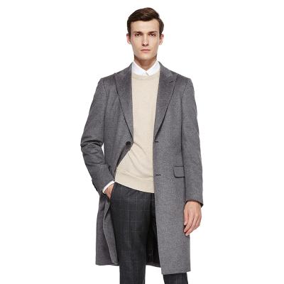 China Kutesmart New Fashion Winter Plain Mens Woolen Coat Viable Winter Jackets And Coats Mens Wool Coats For Men for sale