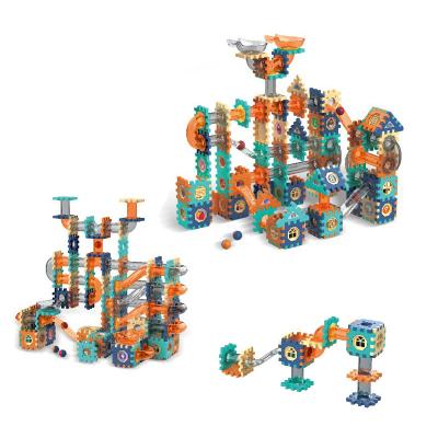 China Building Toy CPC 246pcs Marble Run Premium 2023 Set Building Building Blocks Toys for sale