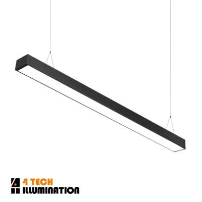 China Office 110V/220V Suitable for linear lighting in industrial offices Linear aluminum  suspended profile lamp for sale