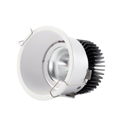 China Minimalist OEM Ceiling Recessed High Quality 30mm 40mm 50mm 60mm Factory Made black white LED Downlight for sale