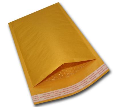 China Deformed Impact Resistance Best Quality Kraft Paper Bubble Bags for sale