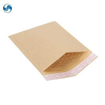 China Shock Resistance 100% Recycle Kraft Bubble Mailer On Fin for sale