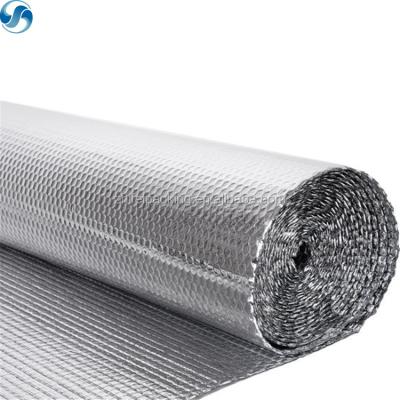 China Roof Heat Insulation Aluminum Foil 1000 Degree Heat Shielding Materials For Roof With Bubble for sale