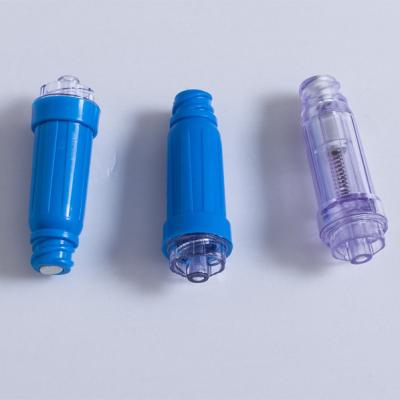 China Medical Grade PVC Insulation Piercing Needleless Terminal Tube Connector IV-Set Connector for sale