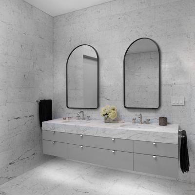 China Good Quality Modern Luxury Arch Decor Wall Living Room Bathroom Mirrors for sale