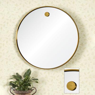 China Modern Hot Selling Modern Metal Frame Wall Mirror For Bathroom And Living Room for sale