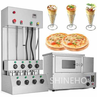 China Best Selling Kono Pizza Cone Machine Price of Hotels in Pakistan Mumbai Delhi for sale