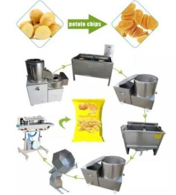 China food & Automatic Garlic Peeler Chips Production Line of Fruit and Vegetable Washing Machine Automatic Boxer Brush Beverage Factory for sale