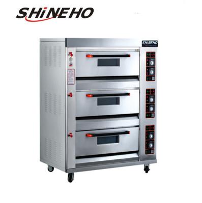 China Beverage Factory Good Quality Commercial Bread Deck Electric Baking Oven for sale