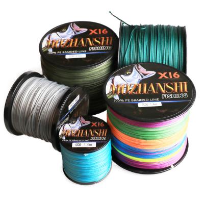 China DORISEA MOZHANSHI 16 Float Cue Beaches 100M Super Strong 0.16MM-2.5MM 100% PE Multifilament Braided Fishing Lines for sale