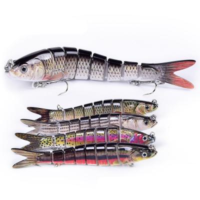 China DORISEA 14cm/27g 13.5cm/28.5g 3D Eyes Multisection Hard Bait Fishing Tackle Artificial Lure LY91603 for sale