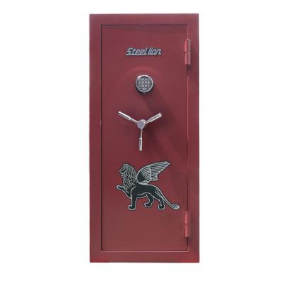 China Wholesale Safe Construction Low Carbon Steel Anti Fireproof Gun Safe for 26 Rifles and Pistols Walk Lock Gun Cabinet for sale