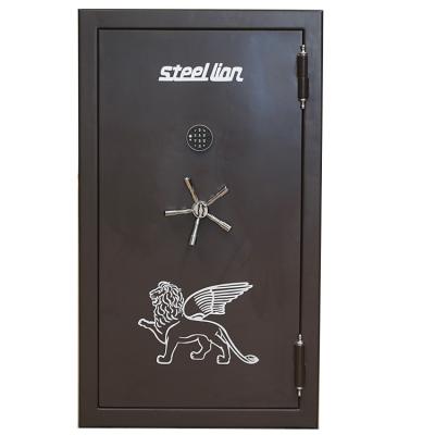 China 2019 Large Metal Gun Metal Security Fireproof Safe Locker Gun Safe Home Steel Cabinet Storage Box/Weapon Safe for sale