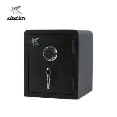 China Anti - Fire Low Carbon Structural Steel Home Safe Box With Fingerprint Lock for sale