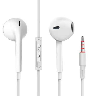 China Factory Wholesale In-Ear Noise Canceling Bass Audio Hands Free 3.5mm Stereo Cable Earphone for sale