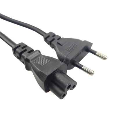 China Computer Europe EU 3 Pin Plug Power Cord Factory Free Sample Pack Available 1.5M AC Power Extension Cable For Notebook for sale