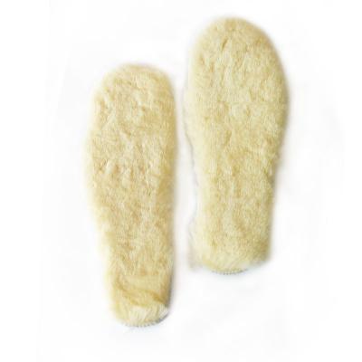 China GENUINE LEATHER lambswool shoes insoles with high density for wholesale for sale