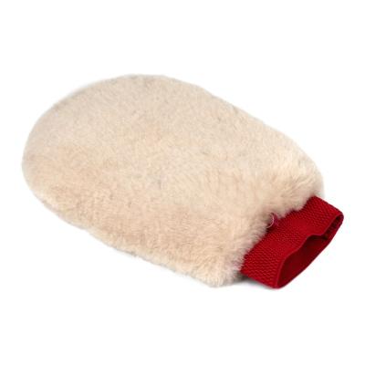 China No Thumb Car Cleaning 100% Sheepskin Wool Wash Glove for sale