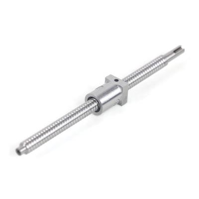 China Building Material Stores C3 C5 C7 Diameter 8mm Ball Screw With Custom Flanged Nut for sale