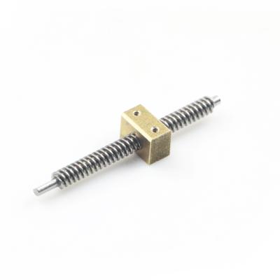 China Long Durability Manufacturing Lead Screw 2mm 3.5mm Pitch Lead Screw for sale