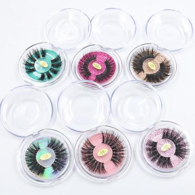 China Long Style Natural Fur Luxury Wholesale Box for Custom Private Label 3D Mink Lashes Brand Eyelashes 5d 25mm Logo Eyelash Packaging Box Own en venta