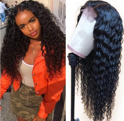 Chine Best Silky Wave Straight Selling HD Swiss Lace Deep Wave Wig Cuticle Aligned Virgin Hair Wigs à vendre