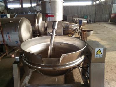 China Tomato Jam Paste Cooking Machine Double Jacket Cooking Kettle Machine for sale