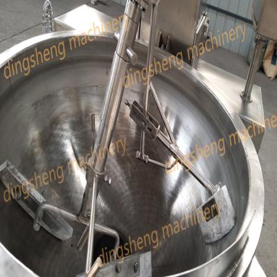 China Milk Paste Electric Gas Energy Industrial Cooking Machine  With Planetary Mixer en venta