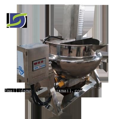 China Vegetable Processing Factory Caramel Industry Popcorn Making Machine Cooking Lined Kettle for sale