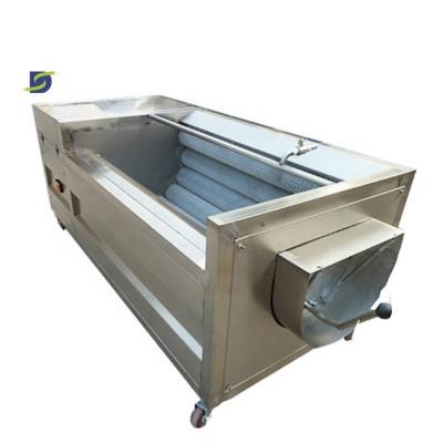 China 2021 Vegetable Processing Plant Made in China Roller Peeling Machine Fruit and Vegetable Washing Machine Wool Roller Cleaning Machine for sale