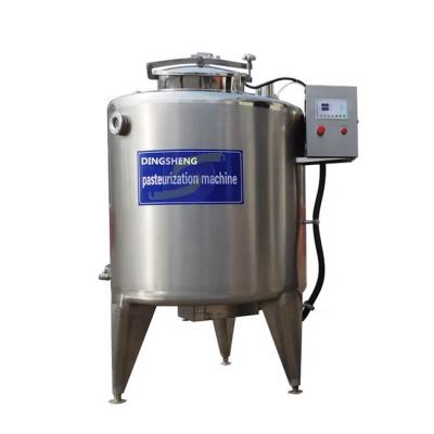 China Juice Milk Pasteurization Machine 200l 150l Milk Batch Pasteurization Tank for sale