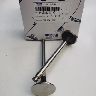 China ISP Isuzu Engine Parts Exhaust Valve 1-12552-083-0 1-87618345-0 For Excavator for sale