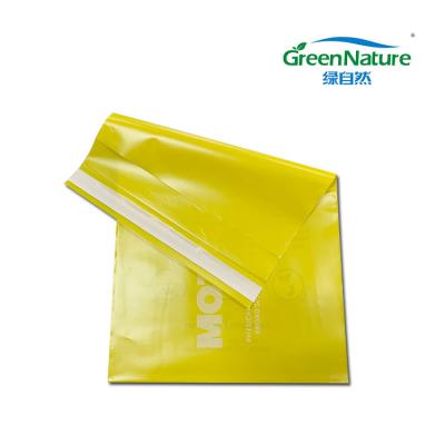 China 100% biodegradable and compostable 100% compostable plastic eco mailing bags with EN13432/ASTM D6400 for sale