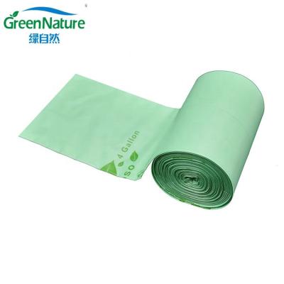 China Customized eco sustainable private label biodegradable garbage bag eco friendly plastic garbage bags for sale