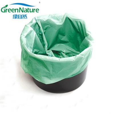 China 2020 Hot Sale 100% Biodegradable And Compostable Garbage Bags 100% Biodegradable With PLA PBAT Compostable Eco Friendly Garbage Bags for sale