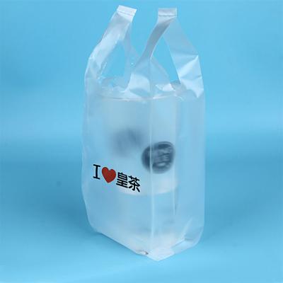 China N13432 BPI OK Compost House ASTM D6400 Biodegradable Biodegradable Clear Plastic Bags with Vest Carrier for sale