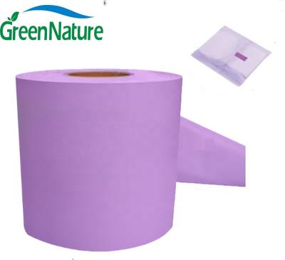 China 100% Biodegradable and Compostable Pla Film Pla Wrap for Baby Diaper Sanitary Shield Backsheet with Customized Printing for sale