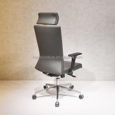 China (Height) New Arrival Adjustable Red Executive Chair Leather Office Chairs for sale