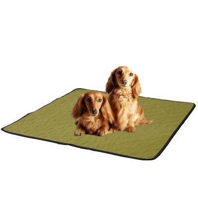 China Waterproof 75x90cm Premium Large Waterproof Pet Pads Travel Washable Reusable Dog Training Pee Pads for sale