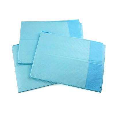 China 100x200cm Hospital Disposable Underpad Maker Plain Weave Incontinence Bed Pad Disposable Pads for sale