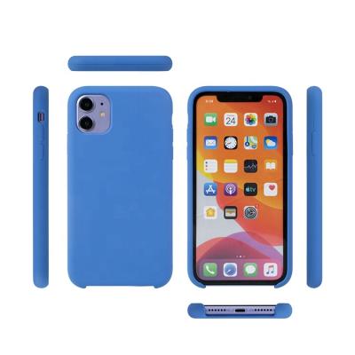 China Accessories Shockproof Soft Touch Phone Case Silicon Silicon Liquid Case Cover for iPhone XS/X XR 8 7 plus 11 12 pro max for sale