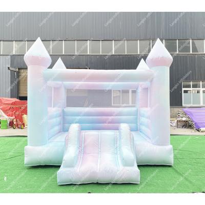 China Amusement Park/Square Party/Family/Mall/Party Community Center Link Dye Baby Bouncy Kids Bounce House Inflatable Jumper Bouncer For Sale for sale