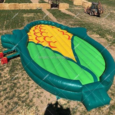 China Amusement park/place party/family/shopping mall/social center commercial corn maze inflatable jumping pillow bounce pad with blower for sale