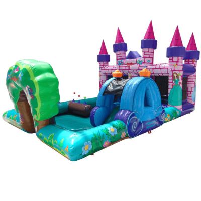 China Hot Sale Indoor Outdoor Use Inflatable Princess Princess Social Center Amusement Park/Party/Family/Shopping Mall/Bouncer for sale