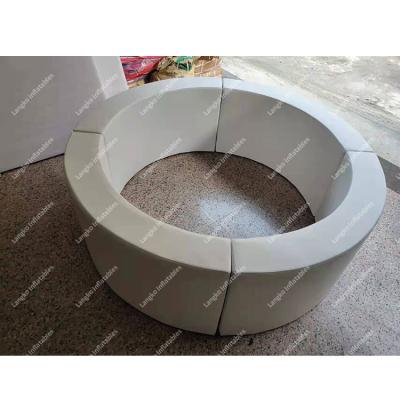 China Amusement Park/Square Party/Family/Mall/Sale Ocean Ball Pool Kids White Round Ball Social Center Ball Hot Pit Pits For Party Rental for sale