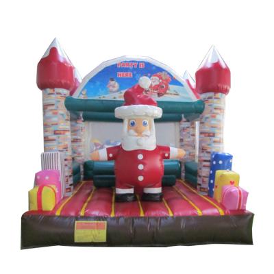 China Amusement park/place party/family/shopping mall/Christmas bouncy castle social center portable indoor outdoor inflatable bounce house for sale for sale