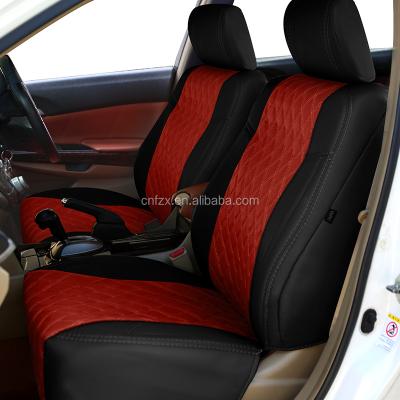 China Universal Diamond Pattern PVC Leather Car Seat Cover Customized Four Seasons Luxury Design Waterproof/Dustproof/Anti-slip/Easy to Clean with Good Stitching Technique for sale