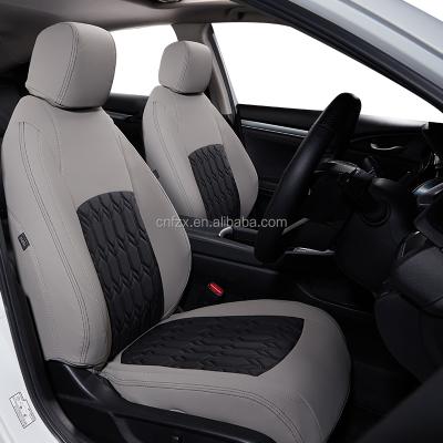 China Luxury Design Full Border Waterproof/Dustproof/Non-Slip/Easy Clean Customized Eco-Environmental Material Universal Leather Car Seat Cover Multicolor for sale